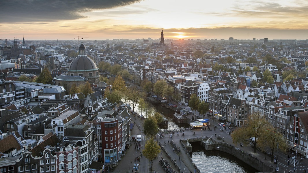 Amsterdam von oben. 
