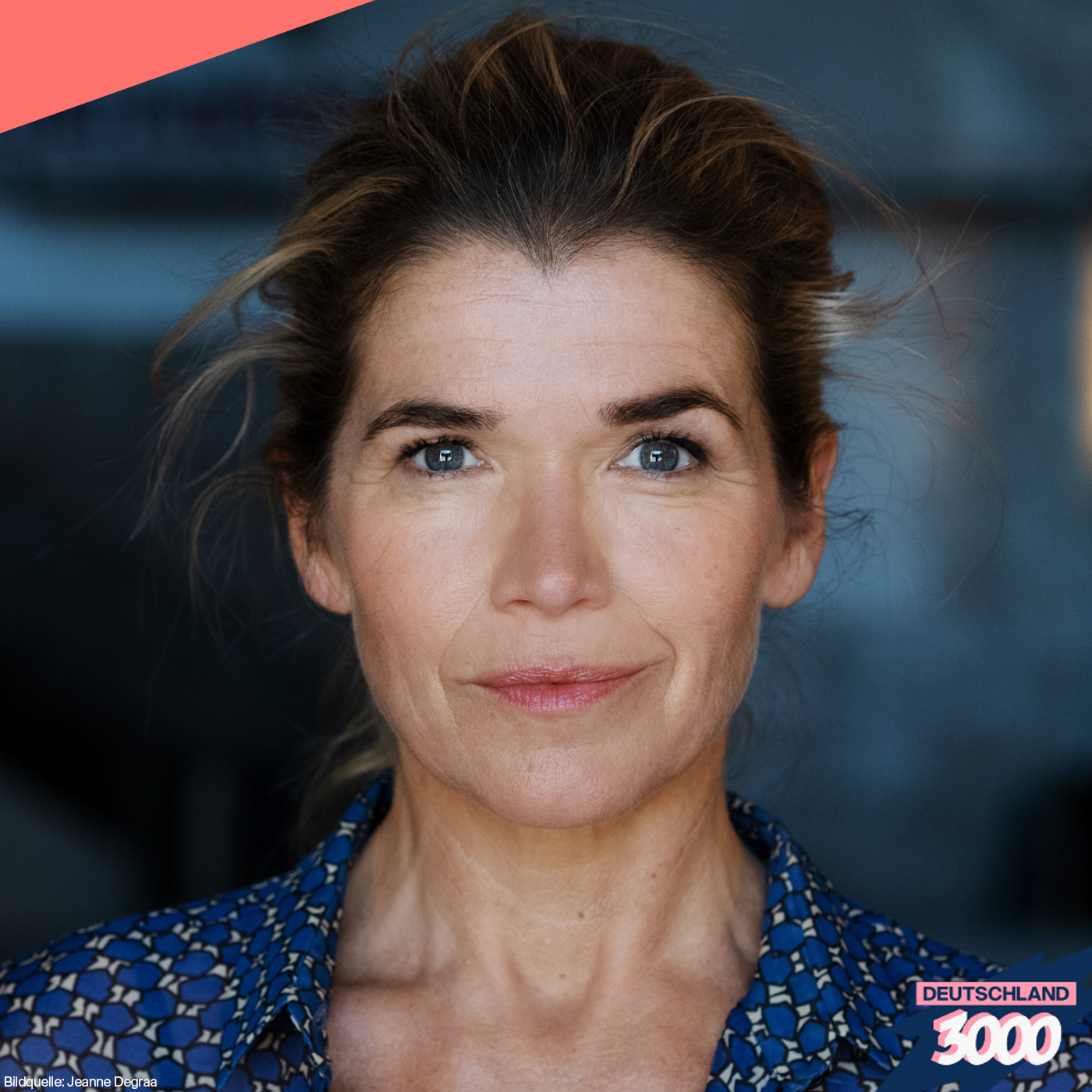 Cover Deutschland3000 mit Anke Engelke. © Paula Winkler, Jeanne Degraa 