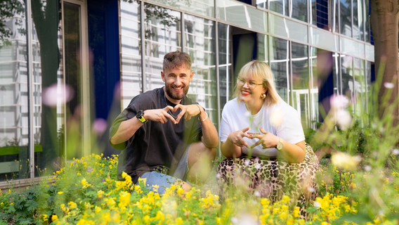 Martina und Greg aus eurer N-JOY Morningshow © N-JOY 